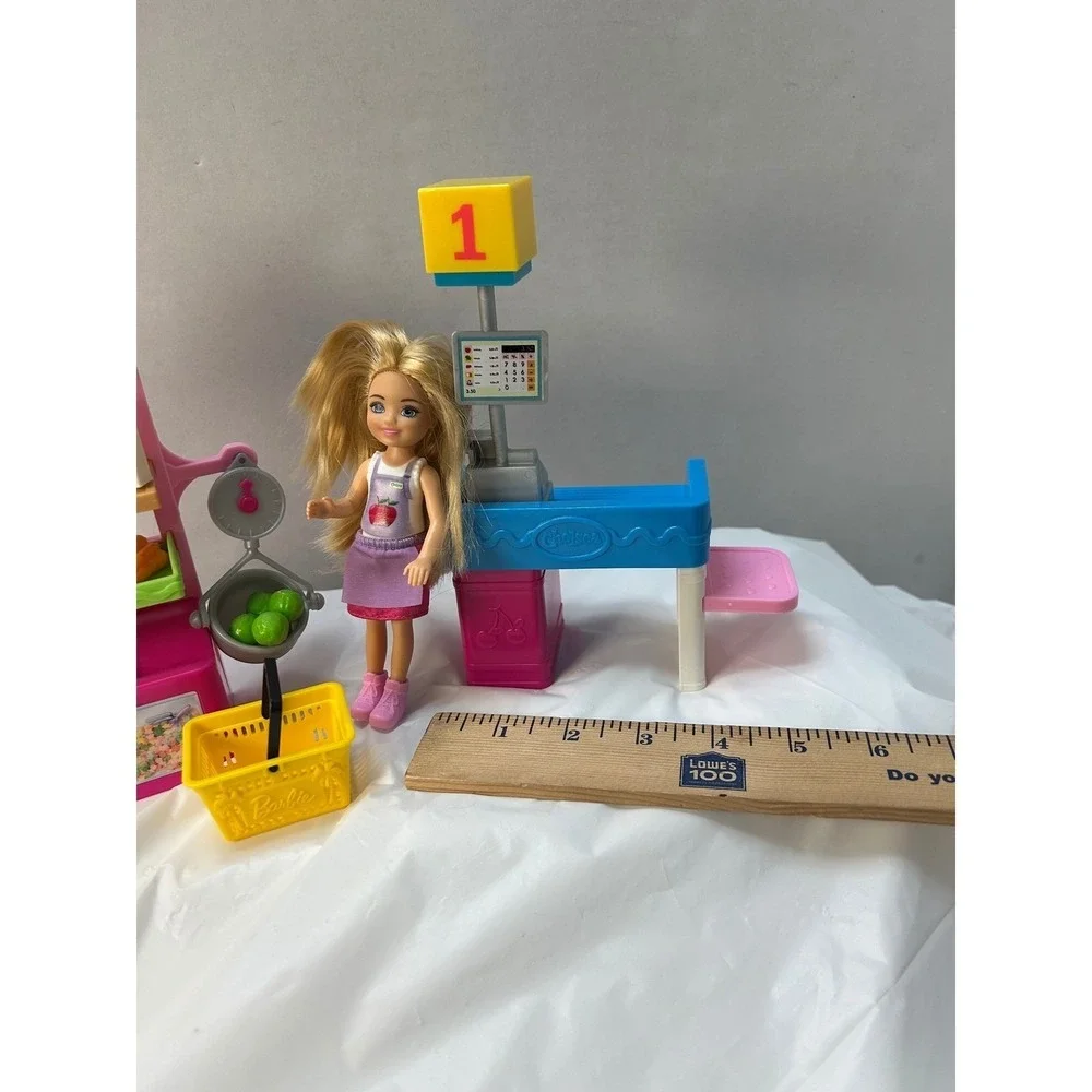 Barbie Chelsea Can Be Snack Stand Playset with Doll and Accessories GTN67